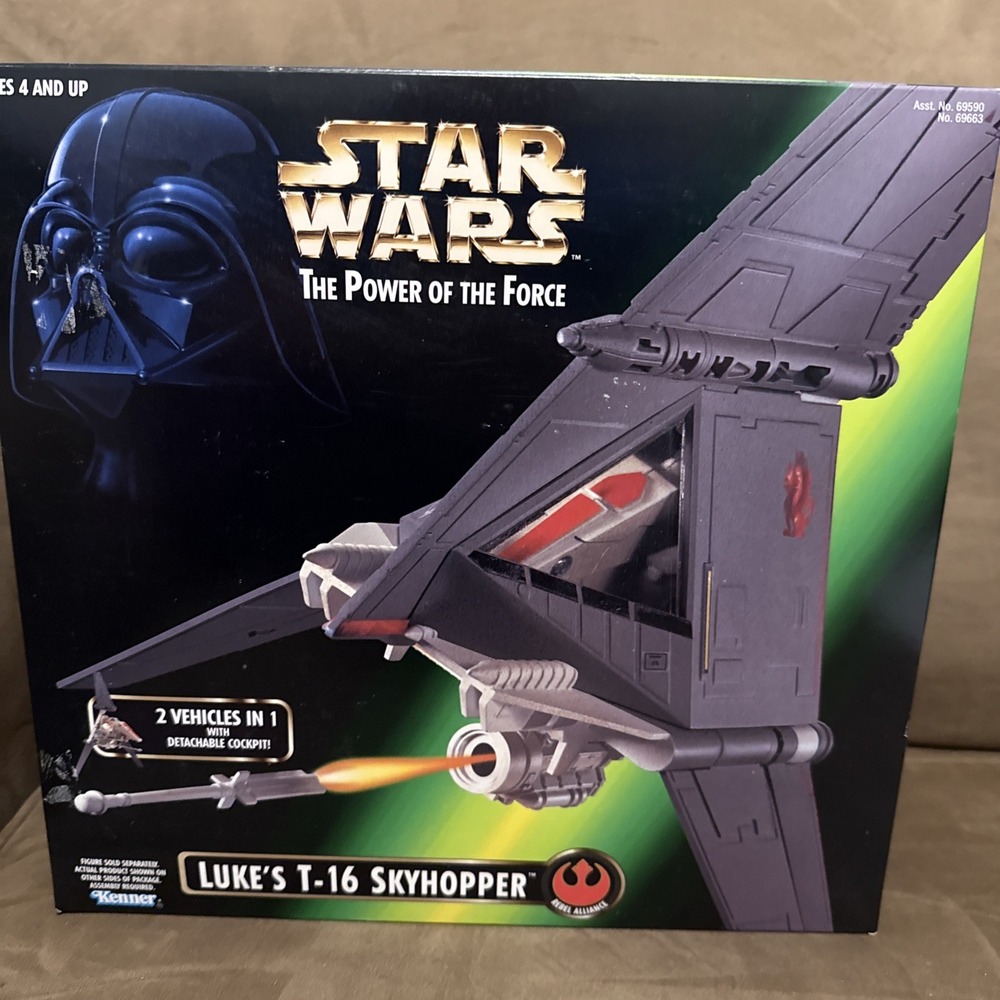 Star Wars Kenner Power of the Force Luke's T-16 Sky Hopper Vintage 1996 Toy